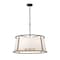 Z-Lite Lenyx Pendant 6 Light Pendant, Iron Ore & White 1935-26IO - alternate 1
